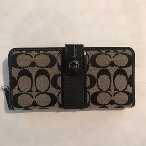 Black Coach wallet